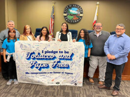 Soledad City Council signs pledge to be tobacco and vape free