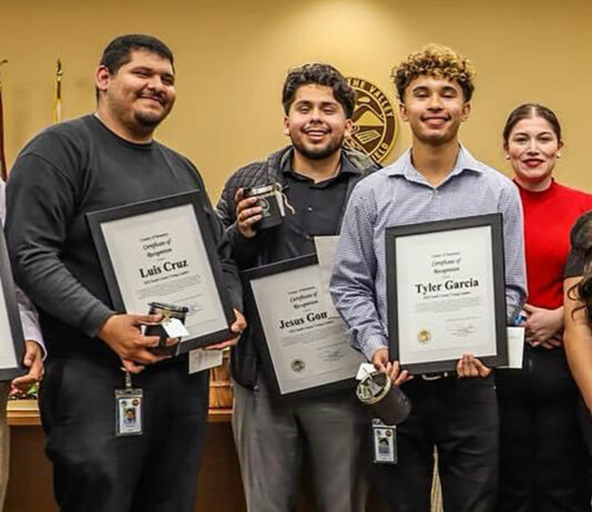 Supervisor Lopezās open house honors South County Young Leaders, art contest winners