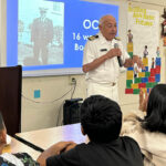 Image for display with article titled Navy veteran returns to Greenfield to speak with youth
