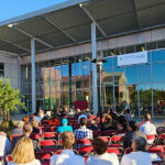 Image for display with article titled Hartnell College, Salinas Valley Health celebrate unveiling of Center for Nursing and Health Sciences