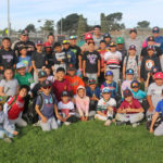 Image for display with article titled Youth baseball players attend camp in Gonzales