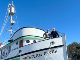 Western FlyerĀ returns home to Monterey Bay