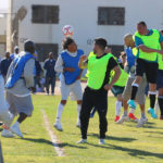 Image for display with article titled CTF Soledad hosts soccer game for staff and inmates