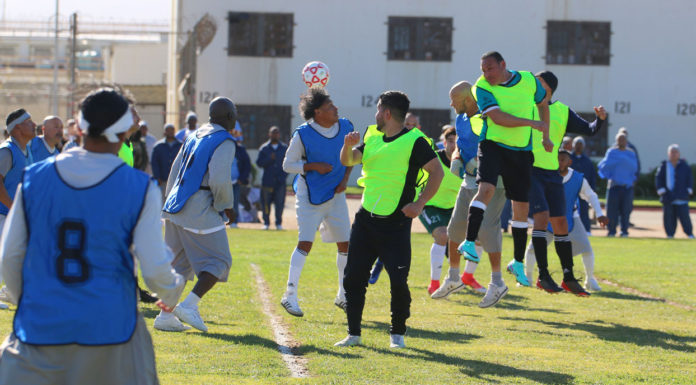 CTF Soledad hosts soccer game for staff and inmates CTF Soledad soccer