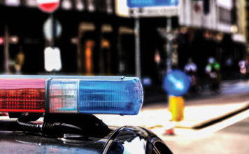 Police car crime