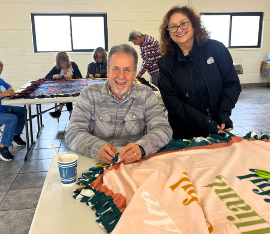 Gonzales senior group creates blankets for community members in need Adventure Seeking Seniors blankets