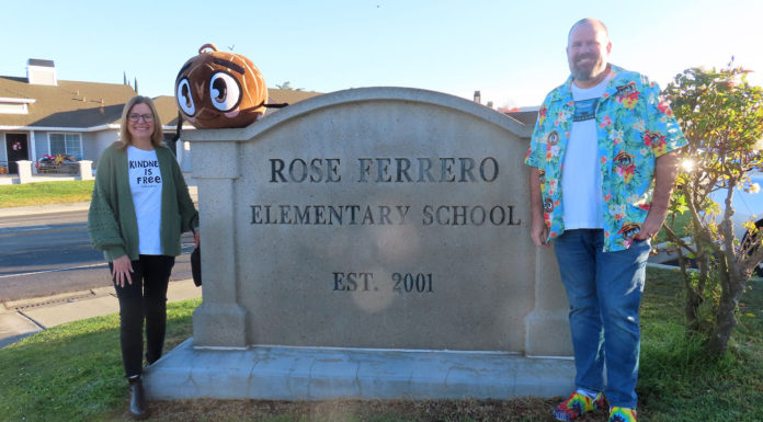 Soledad students help Tripp the Tumbleweed navigate Pinnacles National Park in new book Christy and Ed Bray with Tripp the Tumbleweed in Soledad