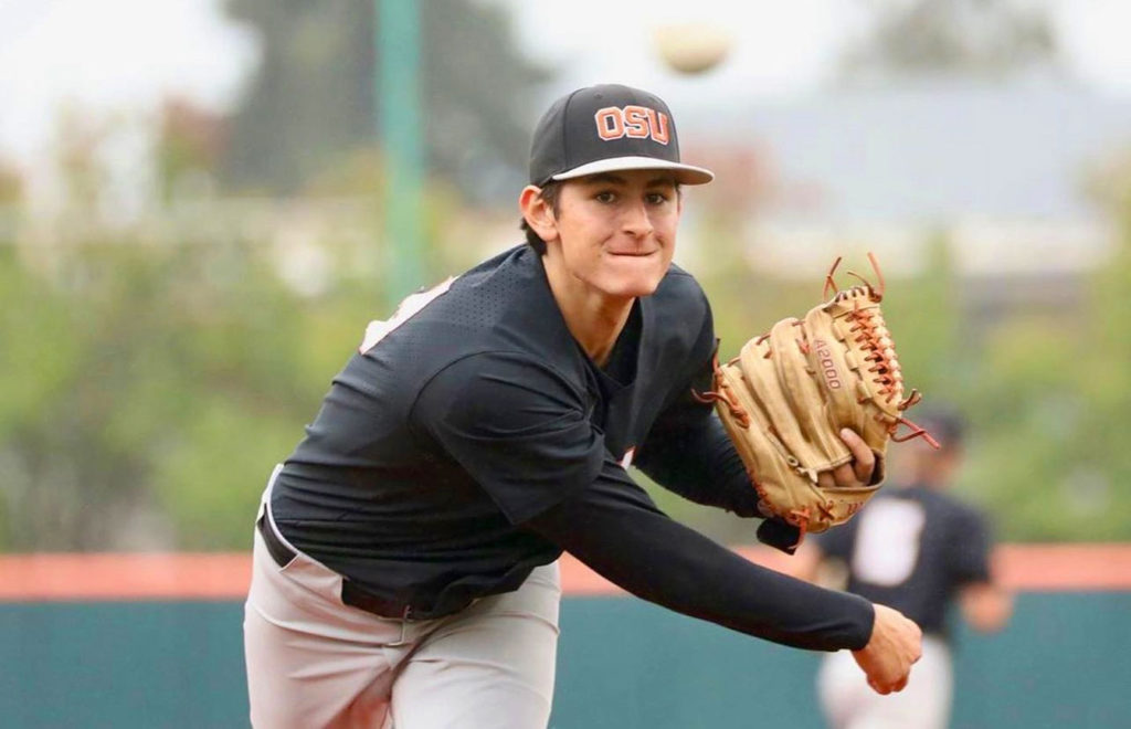 Image for display with article titled College Baseball | Soledad alum makes Oregon State debut