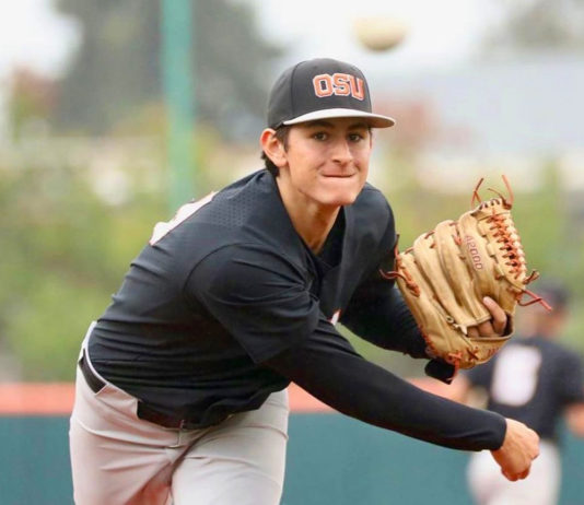 College Baseball | Soledad High standout gets second win of the season for OSU Baseball Eric Segura