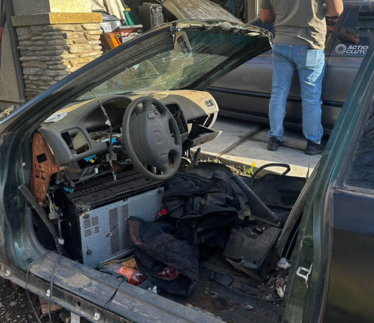 Greenfield Police discover āchop shop,ā arrest man for vehicle theft