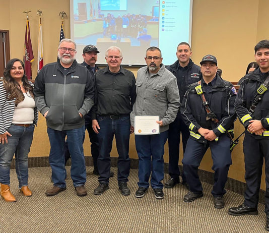 Utility gas tech honored for handling of carbon monoxide situation in Greenfield Greenfield utility gas technician