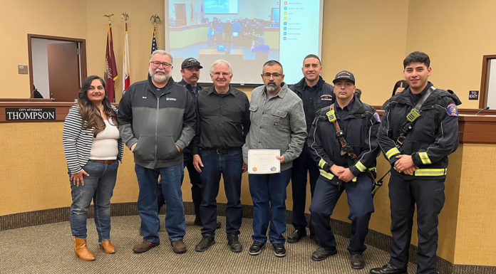 Utility gas tech honored for handling of carbon monoxide situation in Greenfield Greenfield utility gas technician