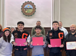 Gonzales City Council honors outstanding high school athletes, coaches Gonzales City Council Gonzales High School athletes coaches