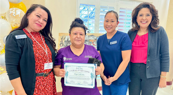 Eden Valley Care Center in Soledad honors longtime employee Eden Valley Care Center