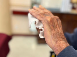 Local collaboration brings comfort to Soledadās skilled nursing facility Lavender towels