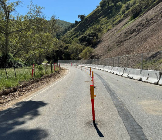 Arroyo Seco Road reopens following slide safeguard work Arroyo Seco Road