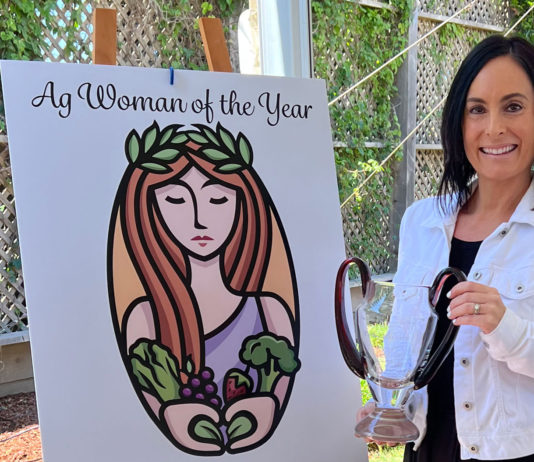 Braga Freshās Pereira selected as Ag Woman of the Year Pereira ag woman award