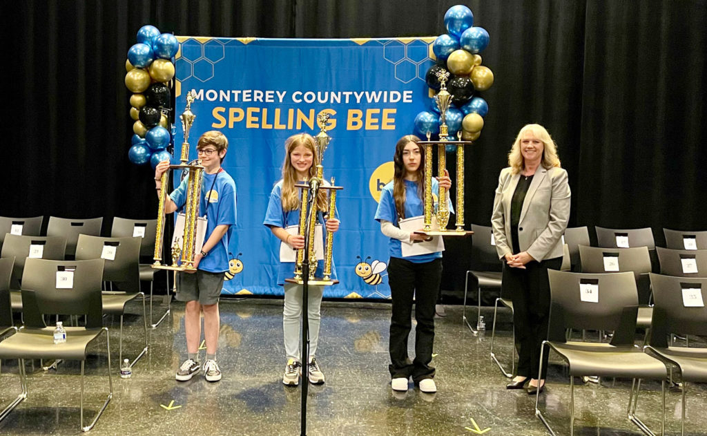 Image for display with article titled 8th Grader Wins Monterey County Spelling Bee