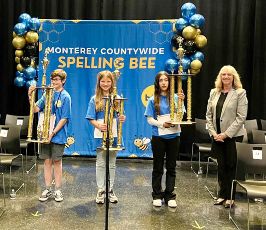 8th grader wins Monterey County Spelling Bee Monterey County Spelling Bee