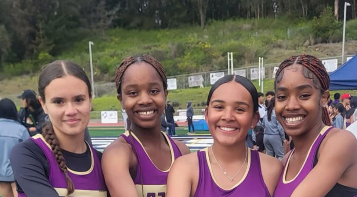 Track and Field | Soledad girlsā relay team sets record Soledad Aztecs track