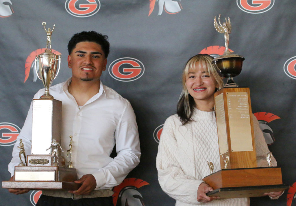 Image for display with article titled Perez, Leon Named Gonzales Spartan Athletes of the Year