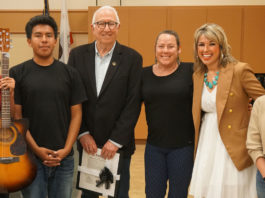 Guitars Not Guns makes historic donation of 200 guitars to South Monterey County schools Guitars Not Guns donation