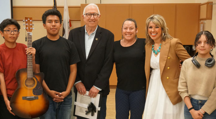 Guitars Not Guns makes historic donation of 200 guitars to South Monterey County schools Guitars Not Guns donation