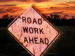 Sealcoating project on 3 Monterey County roads begins this week Road work sign