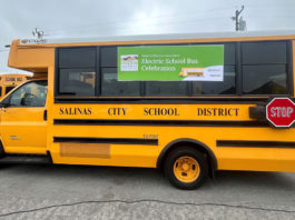Salinas City Elementary School District launches electric bus fleet Salinas City Elementary School District electric bus