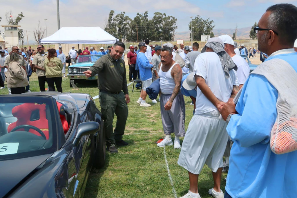 Image for display with article titled Correctional Training Facility Hosts Car Show for Staff, Inmates