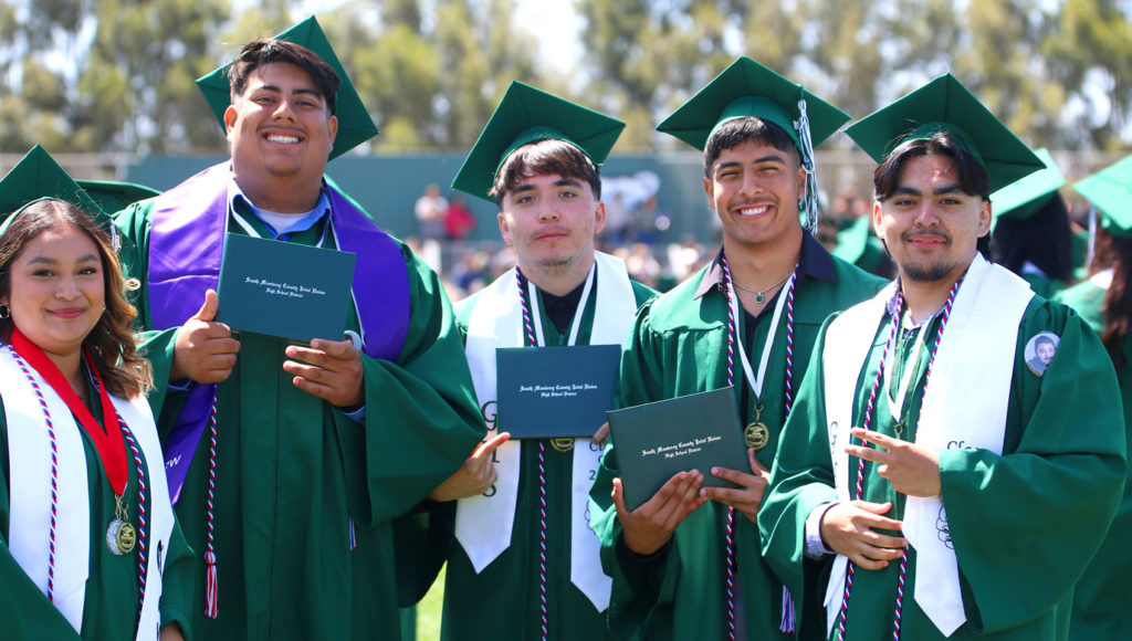 Image for display with article titled Nearly 300 Seniors Graduate From Greenfield High School at 2024 Commencement