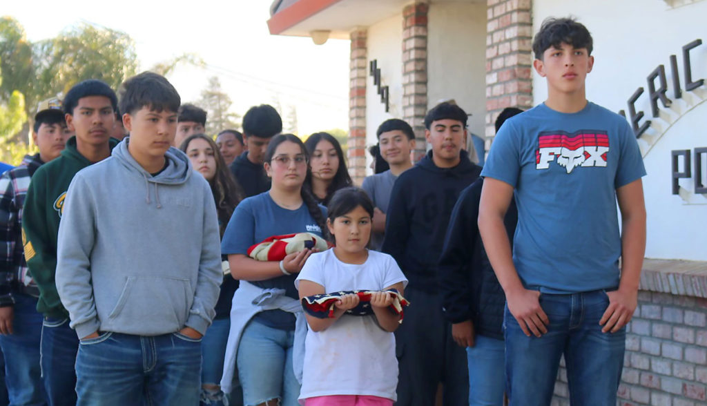 Image for display with article titled Gonzales American Legion Post 81, Community Members Observe Flag Day