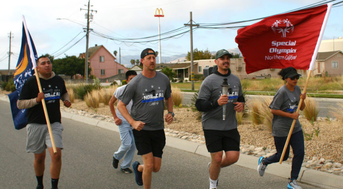 Officers unite to carry Flame of Hope through Salinas Valley Law Enforcement Torch Run
