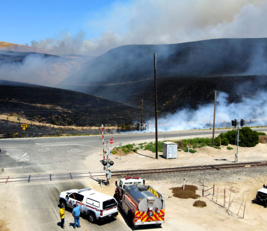Swift response contains Metz Fire to 1,100 acres in South Monterey County