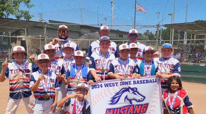 Salinas Valley Titans shine at 2024 West Zone Baseball Mustang Championships
