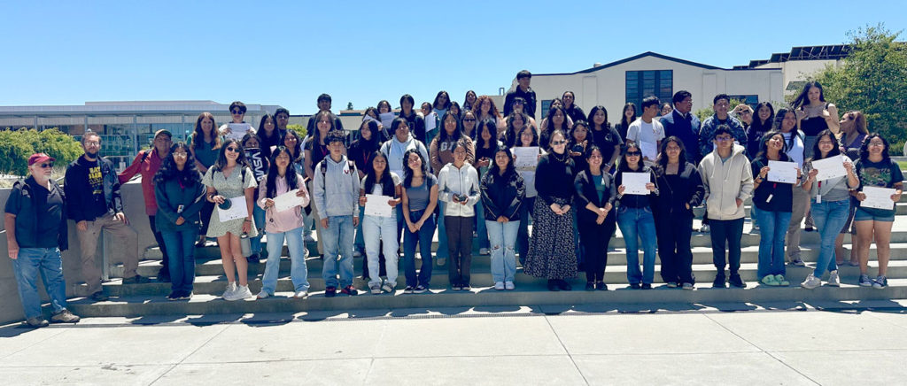 Hartnell College NASA MUREP Aerospace Academy students