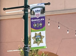 Gonzales installs All-America City banners