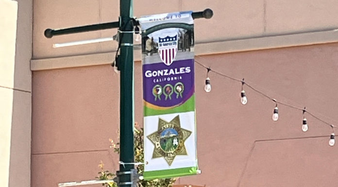 Gonzales installs All-America City banners