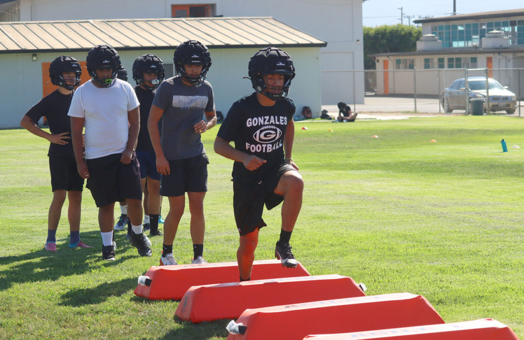 Image for display with article titled Football | Gonzales Aims to Play at High Level in Santa Lucia Division