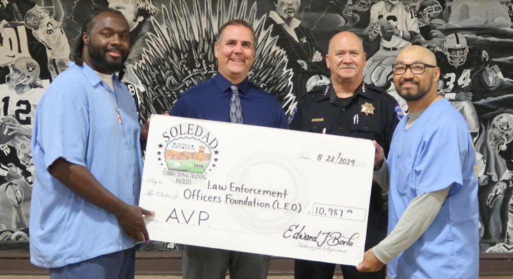 Image for display with article titled Correctional Training Facility Raises Nearly $11K for Soledad Cops Giving Tree