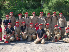 Greenfield High cadets triumph in Basic Survival course, earning red berets