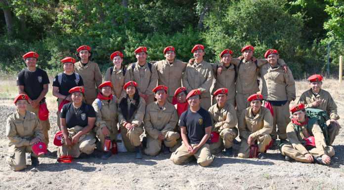 Greenfield High cadets triumph in Basic Survival course, earning red berets