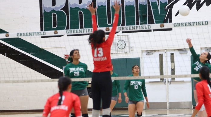 Volleyball | Greenfield falls to Saratoga in CCS playoffs