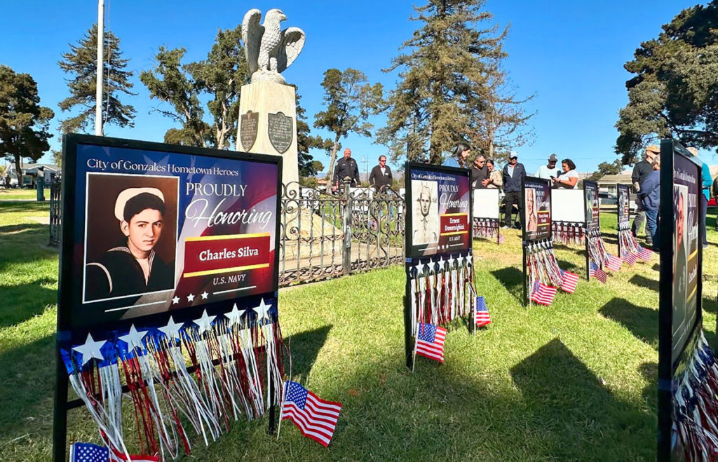 Image for display with article titled Gonzales Celebrates Veterans With ‘Hometown Heroes’ Ceremony