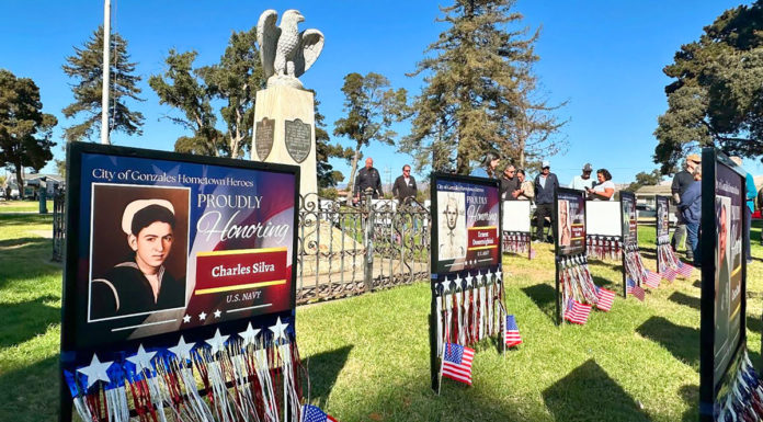 Gonzales celebrates veterans with āHometown Heroesā ceremony