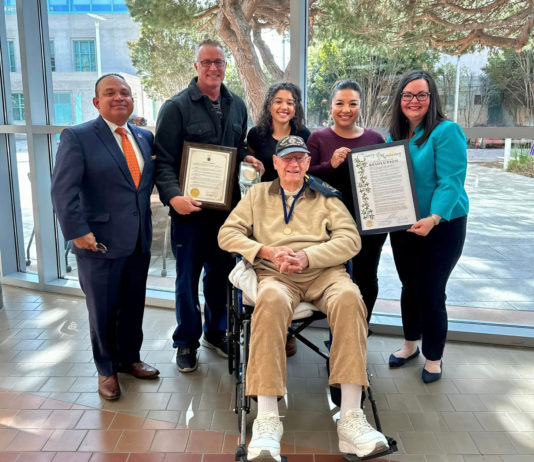 Monterey County honors 103-year-old WWII veteran from Salinas