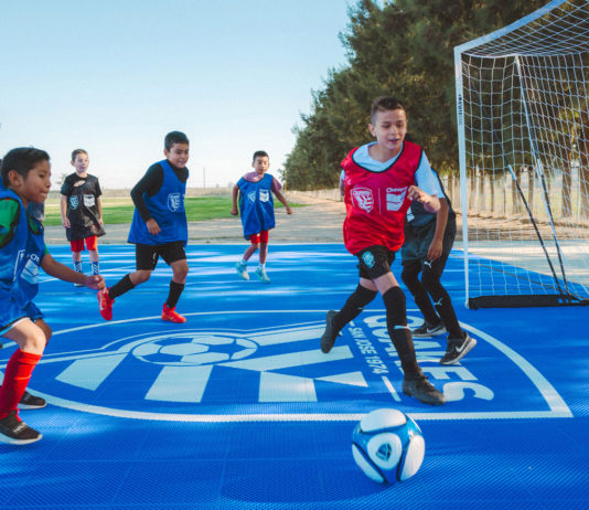 Earthquakes, Chevron unveil new futsal court in Greenfield