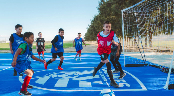 Earthquakes, Chevron unveil new futsal court in Greenfield
