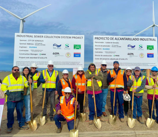 Gonzales breaks ground on new Industrial Wastewater System and Treatment Facility