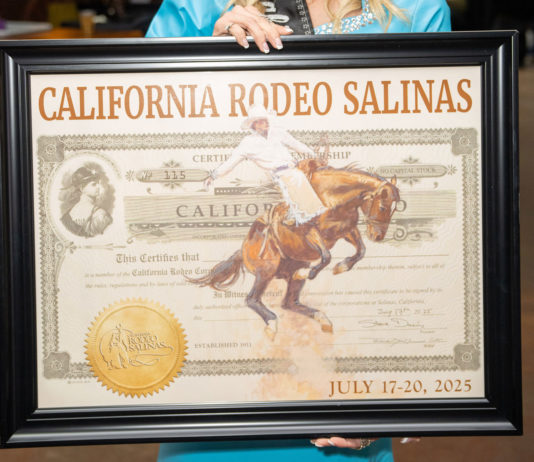 California Rodeo Salinas unveils 2025 commemorative poster